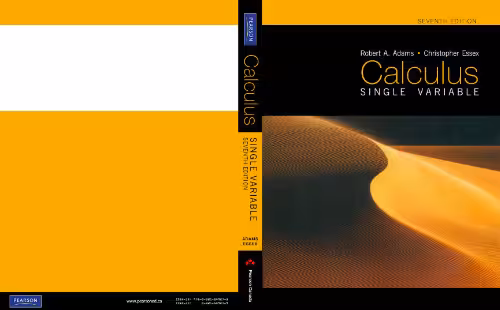 خرید و دانلود نسخه کامل کتاب Calculus: Single Variable, Seventh Edition