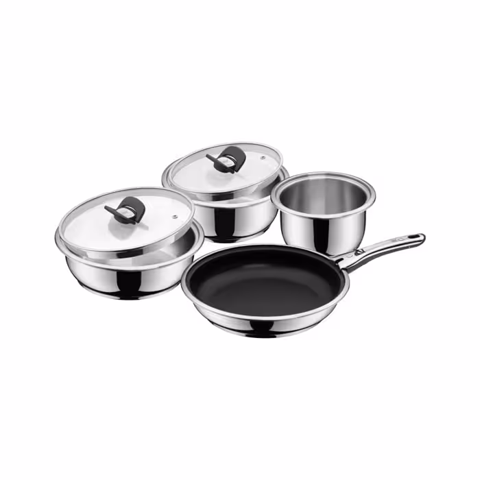 ست قابلمه کلیک 7 پارچه وی ام اف | WMF CLICK&SERVE COOKWARE