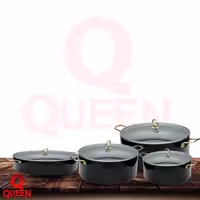 سرویس قابلمه 8پارچه گرانیتی کوئین هلان سری جدید