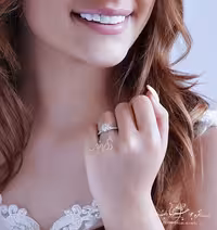 💍انگشتر جواهری سوليتر ؛ با طراحی خاص نقره عیار 925 (R_1093)