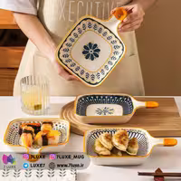 تابه تک دسته سرامیکی