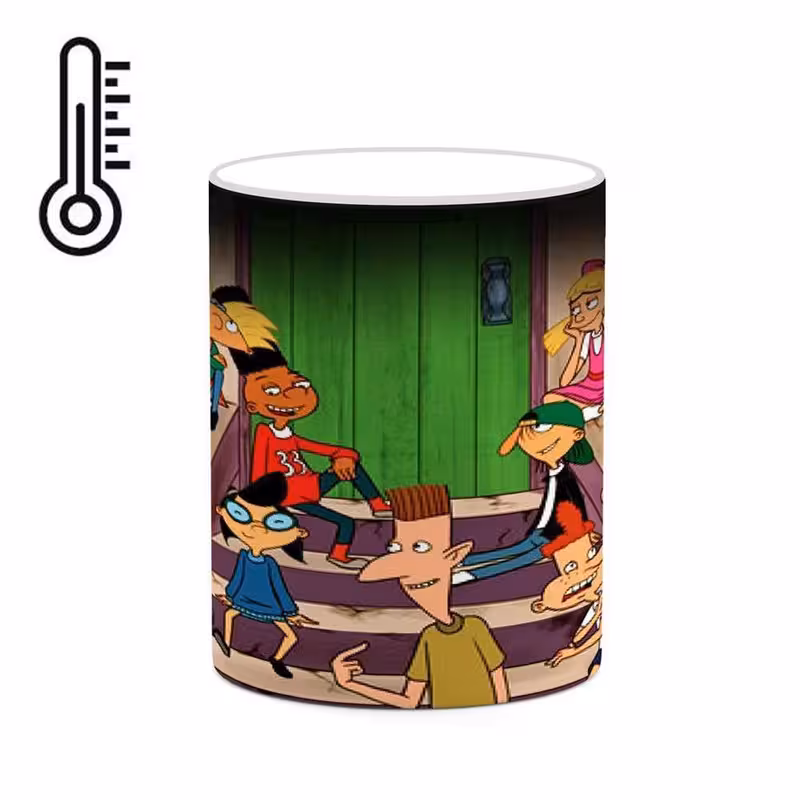 ماگ حرارتی چیتوکالا مدل کارتون Hey Arnold! کد mgh22679