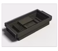 کشوی لوازم آرایش چرمی ریلی دارای آرام بند Leka Series یونی هوپر کد WS4182S