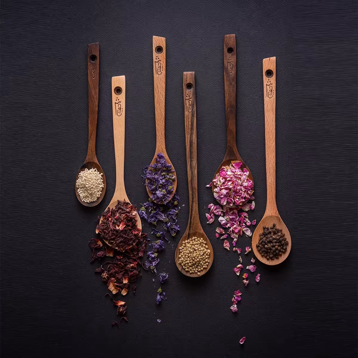 ملاقه چوبی دسته بلند چوتاش