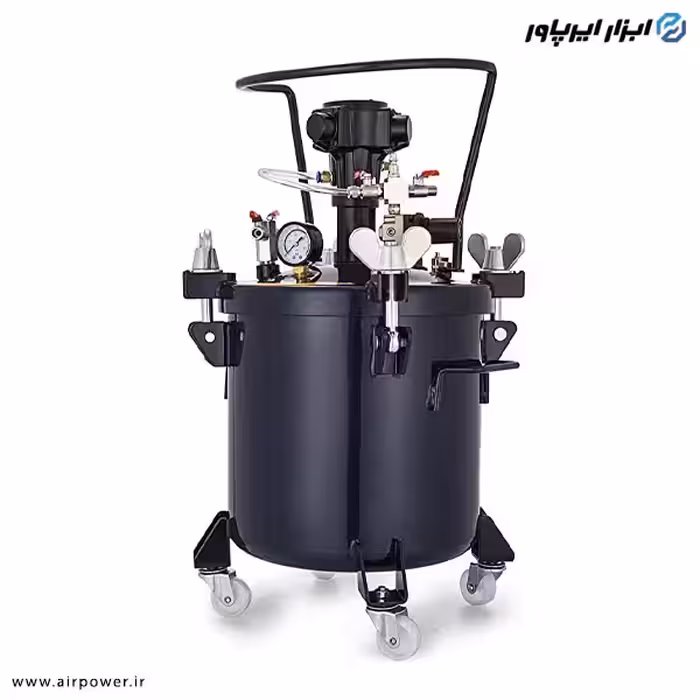 مخزن رنگ بادی 20 لیتری تحت فشار طرح APT مدل PT-20A