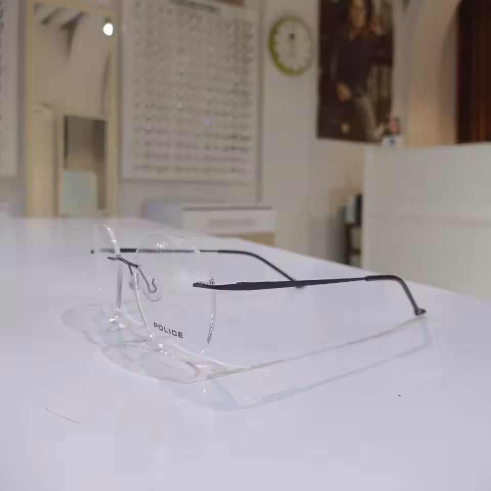 عینک طبی مدل بدون فریم