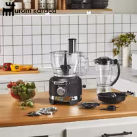 ربات آشپزخانه کاراجا Multiblend Artisan Retro مشکی مات