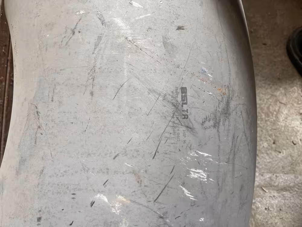 زانو 14 اینچ 45 درجه رده 10 درزدار از جنس   A 403/ WP 321