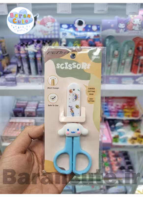 قیچی غلاف دار عروسکی طرح سینامورول