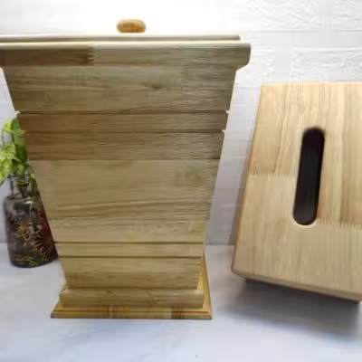 جادستمال وسطل رابروود درب دار