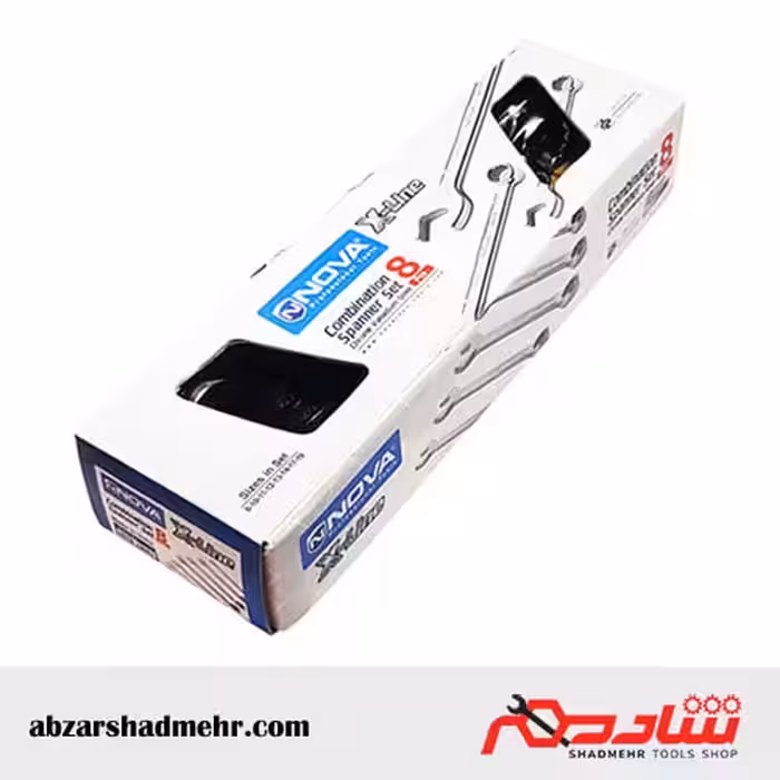 ست 8 عددی آچار یکسر رینگی نووا NTS-1891