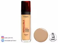 کرم پودر 32 ساعته لورآل شماره 140 Infallible Fresh Wear حاوی ویتامین C حجم 30 میل