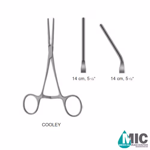 کلمپ وسکولار آتروماتیک با دندانه کولی (COOLEY)