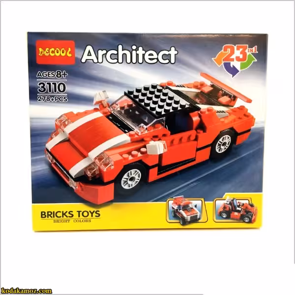 لگو ماشین آرشیتکت 23 مدل (شرکت دکول)