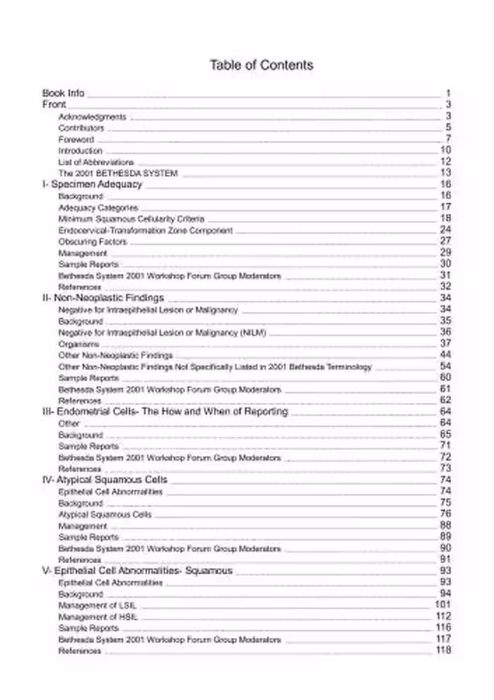 خرید و دانلود نسخه کامل کتاب The Bethesda System for Reporting Cervical Cytology
