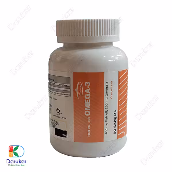 کپسول امگا 3 کارن 1000 میلی گرم