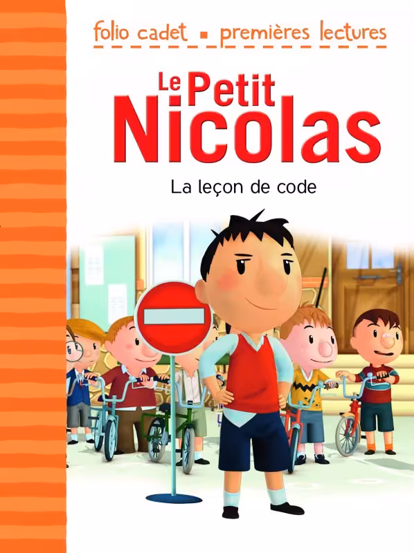 کتاب داستان فرانسوی نیکولای کوچولو – درس کدنویسی LE PETIT NICOLAS – La leçon de code