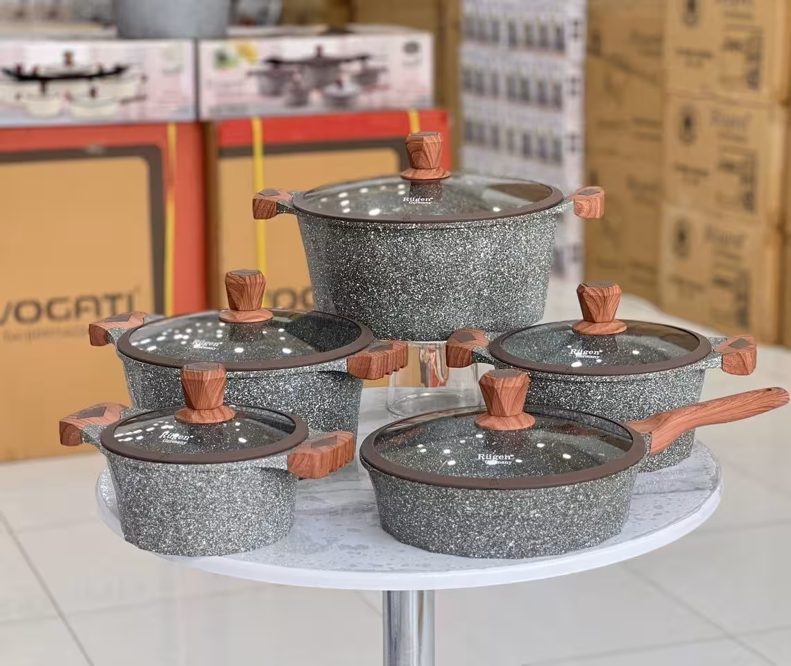 سرویس قابلمه 10 پارچه روگن مدل RU-7010