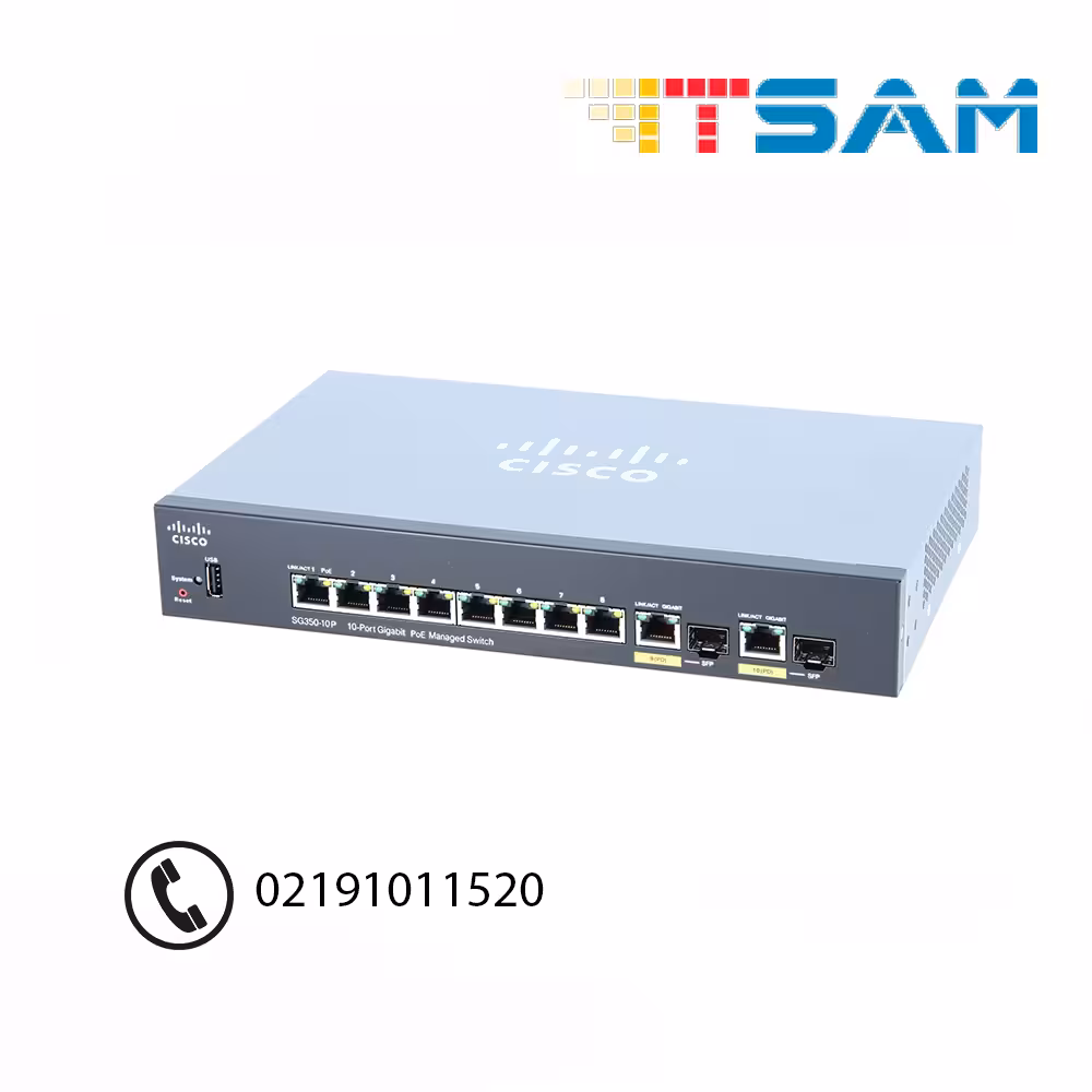 سوئیچ سیسکو مدل SG350-10