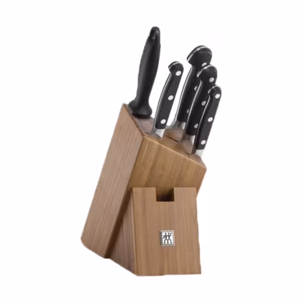 سرویس چاقو 6 پارچه زولینگ مدل پرو بامبو Zwilling Pro Bamboo Knife