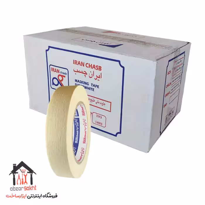 نوار چسب کاغذی ایران چسب 2.5 سانت