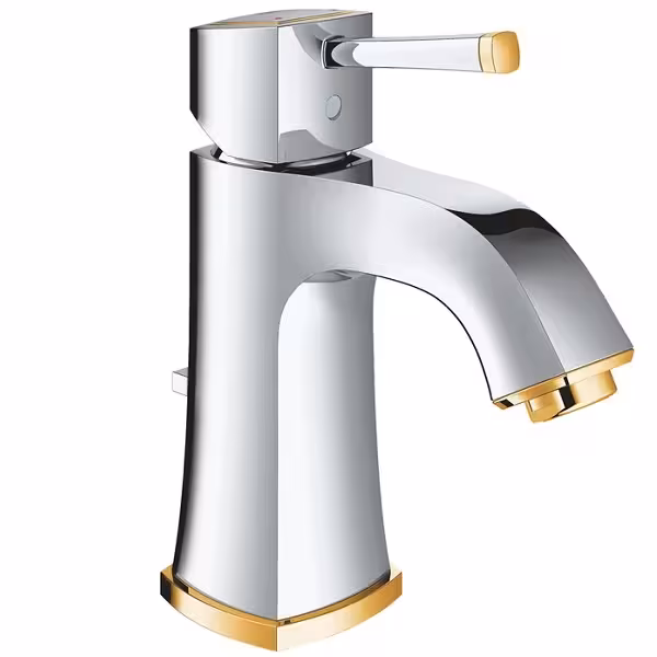 شیر روشویی گلد-کروم گروهه GROHE مدل گرندا Grandera کد 23303IG0