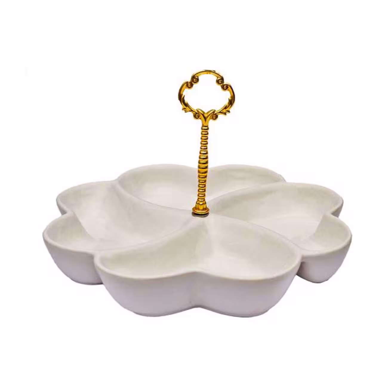 اردور خوری 4 خانه سرامیکی مدل قلب سایز بزرگ