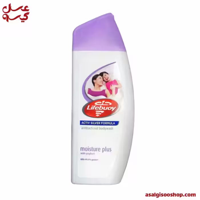 شامپو بدن لایف بوی مدل Moisture Plus حجم 300 میلی‌لیتر آنتی‌باکتریال و آبرسان پوست | Lifebuoy Moisture Plus Antibacterial Body Wash 300ml | کد 2865
