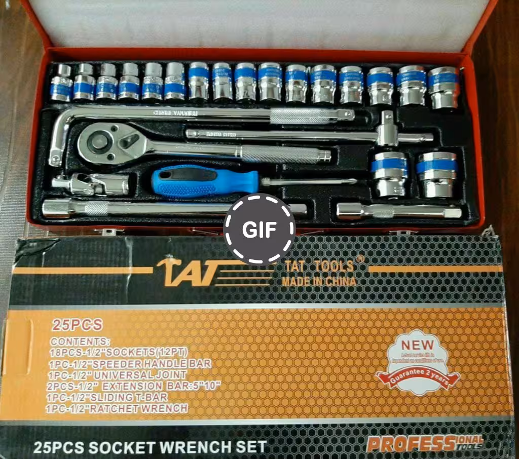 جعبه بکس 25 پارچه سفید تات