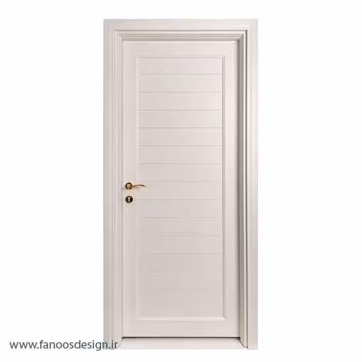 درب اتاق خواب روکش PVC سوپر مات کد 4146