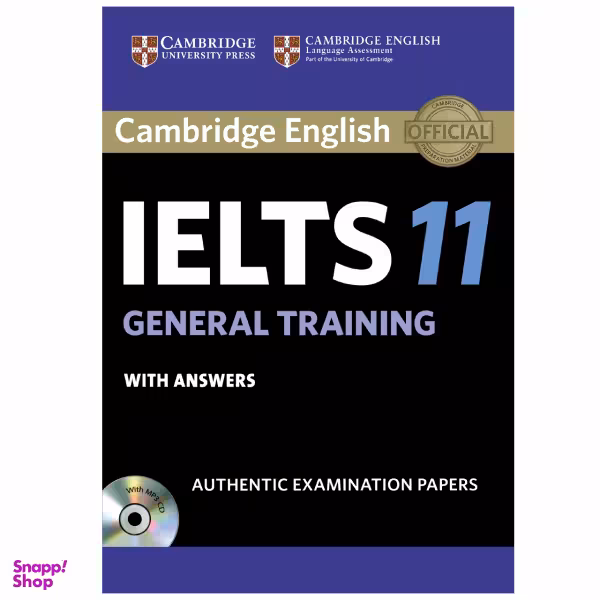 کتاب زبان IELTS Cambridge 11 General همراه با CD انتشارات کمبریج