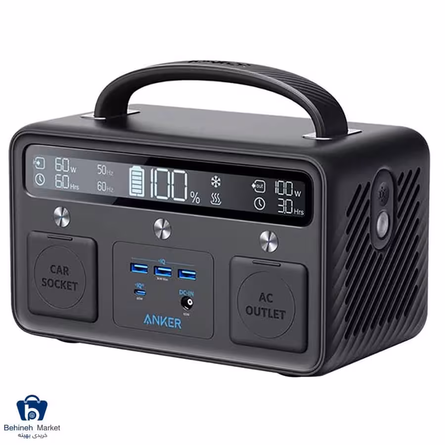 پاوربانک انکر مدل PowerHouse II 400 A1730 ظرفیت 108000 میلی آمپر ساعت