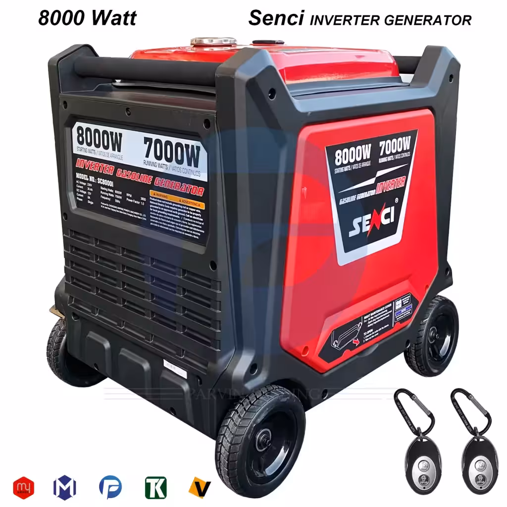 موتور برق سنسی سایلنت مدل SC8000i ریموت استارت