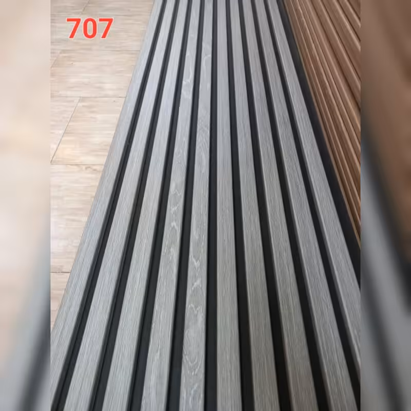 ترمووال فوم پنل اسموکی کد 707 مغزMDF روکشPVC آماده نصب ابعاد 50در280 cm (ارسال با باربری) (پس کرایه)