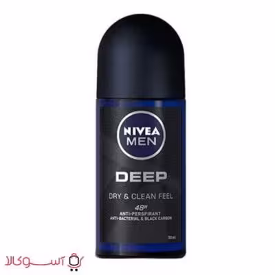 رول ضد تعریق مردانه نیوآ مدل deep حجم 50 میلی لیتر