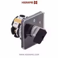 کلید سلکتوری 25 آمپرتک فاز یک طرفه برند TRS مدل A2501  TL2
