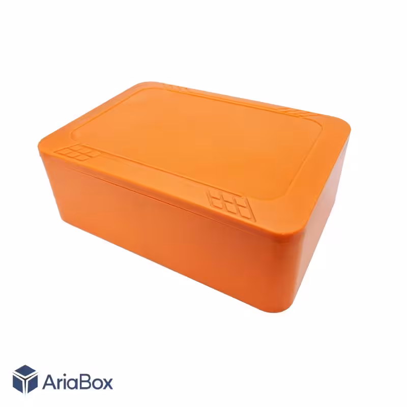 جعبه رومیزی ضدآب تجهیزات الکترونیکی ABW217-O با ابعاد 95×185×265 میلی متر