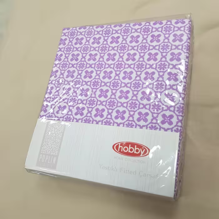 ملحفه نیم ست یکنفره 90 Hobby کندی بنفش