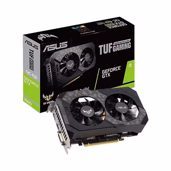 کارت گرافیک ایسوس مدل GTX 1660 OC TUF 6GB