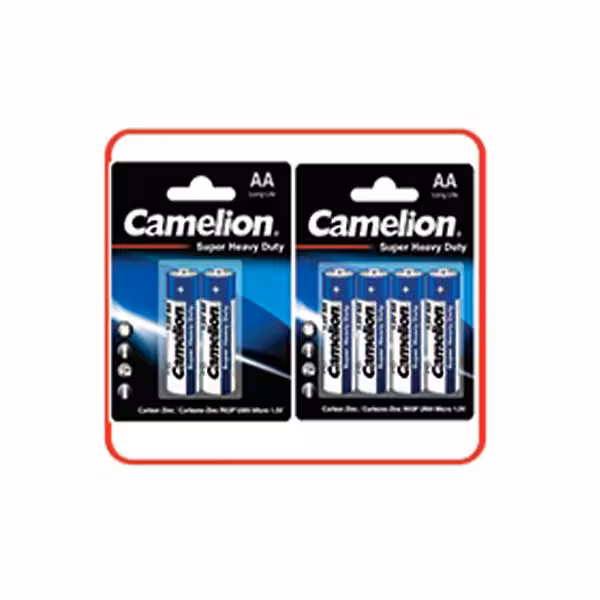 باتری قلمی کارتی آبی 4 تایی کملیون