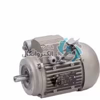 الکتروموتور تک فاز کلاج دار آلومینیومی 1500 دور الکتروژن CRS-1.5hp B34-90
