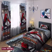 ست اتاق خواب پسرانه طرح سوپرمن کد BD1369