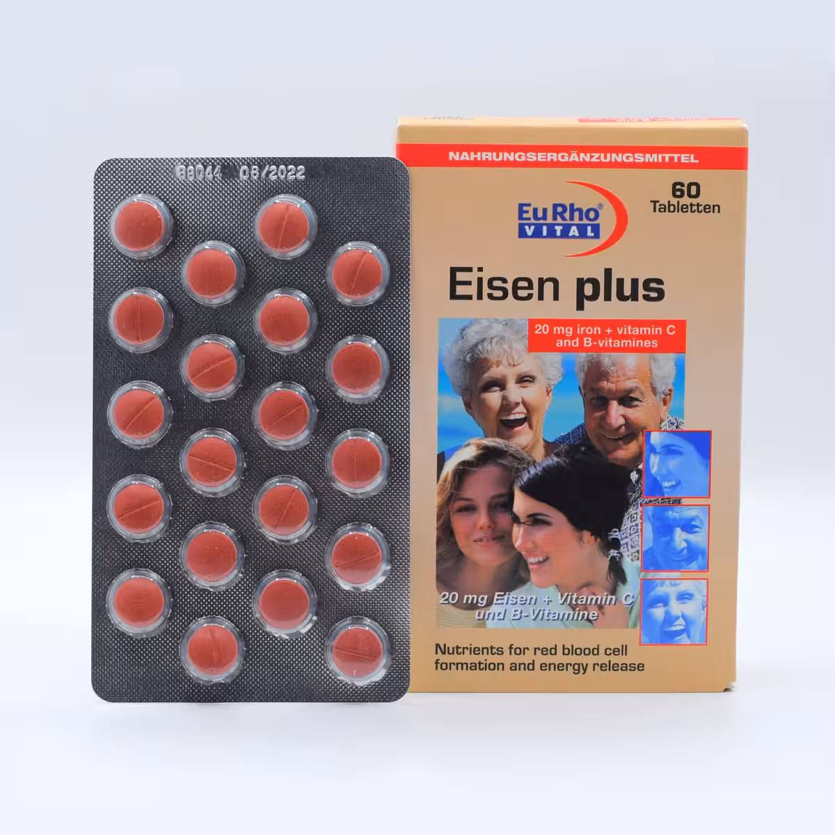 آیزن پلاس یوروویتال 60 عدد قرص