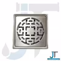 کفشور 10*10 سانت استیل مات جلسومینا (505S)