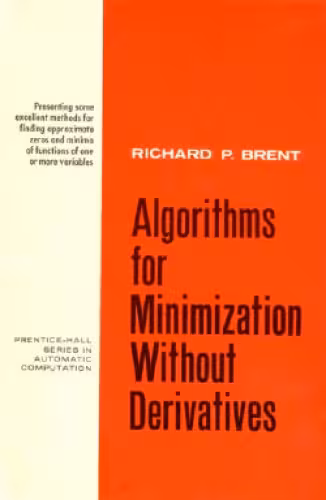 خرید و دانلود نسخه کامل کتاب Algorithms for minimization without derivatives