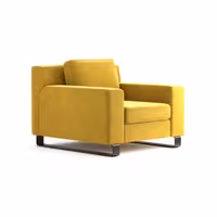 مبل راحتی تکنفره هلگر مدل Cube-SF-109-01