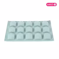 قالب سیلیکون ویژه مربع هندسی 15 خانه