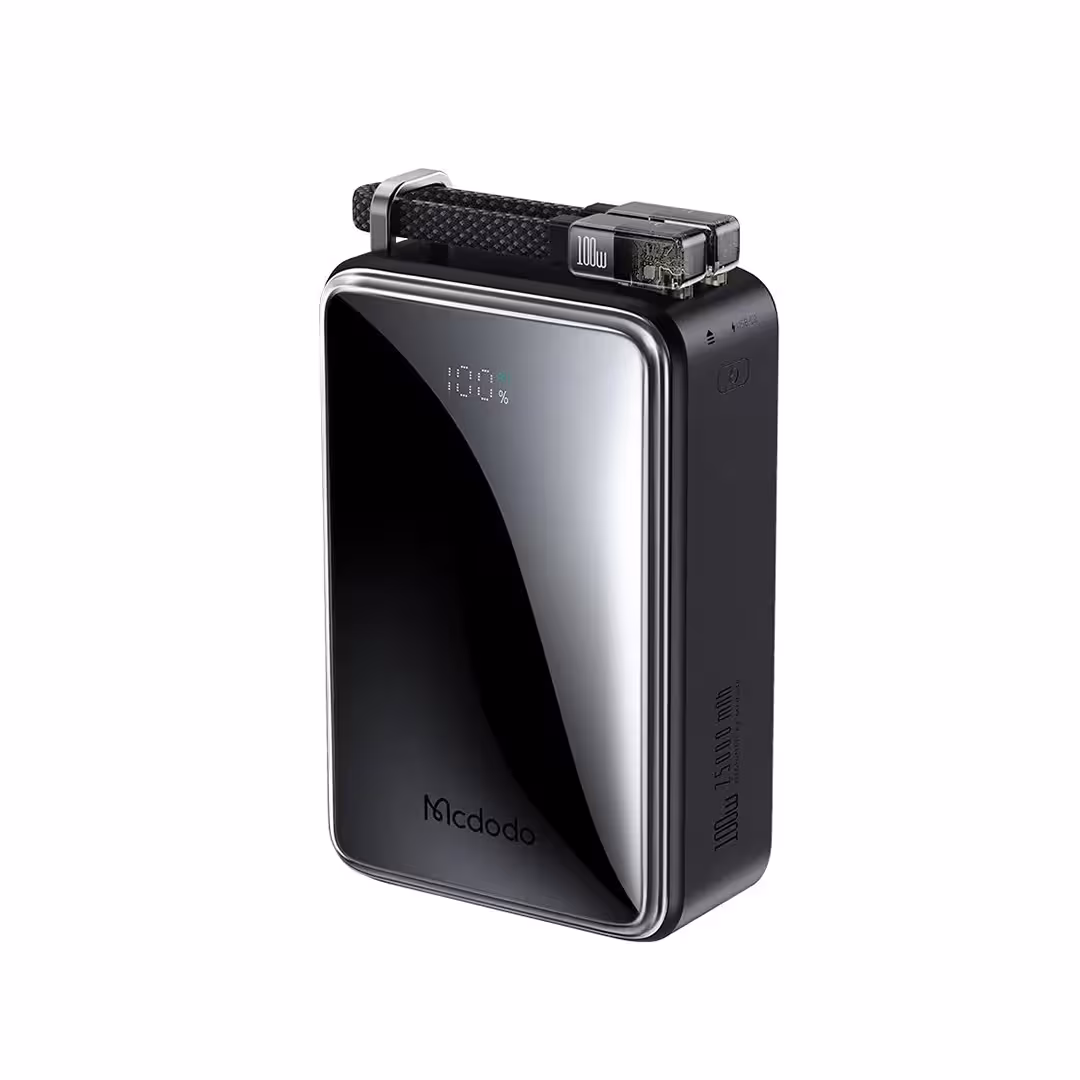 پاوربانک 100 وات با کابل تایپ سی مک دودو ظرفیت 25000 میلی آمپر Mcdodo MC-056