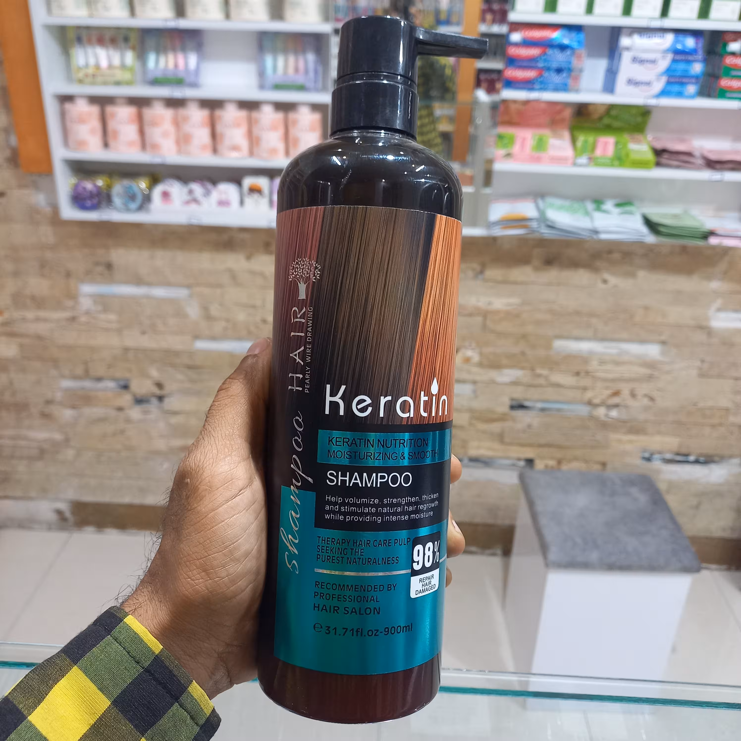 شامپو مخصوص موهای کراتینه ساخت ایتالیا