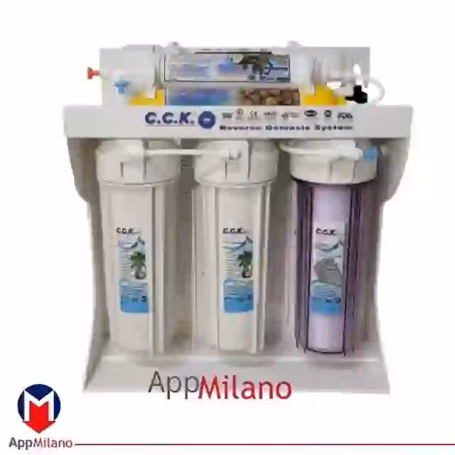 دستگاه تصفیه آب سی سی کا C.C.K بدون کیج دار ( تانک3.2) (شیر اهرمی)  (ممبران 11) کد 8810